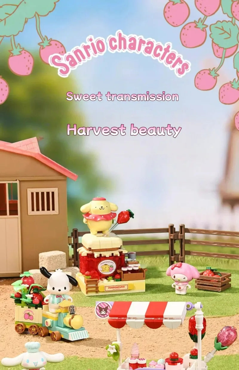KEEPPLEY Sanrio Hello Kitty & Kuromi Micro Building Blocks