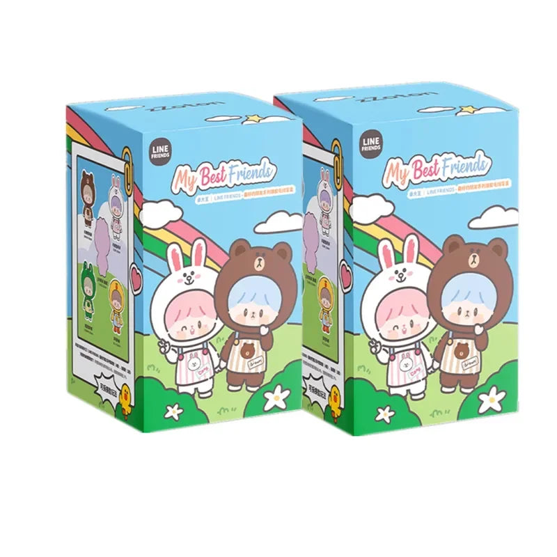 Zzoton My Best Friends Series Blind Box Mystery Anime Figure Collectible Toy