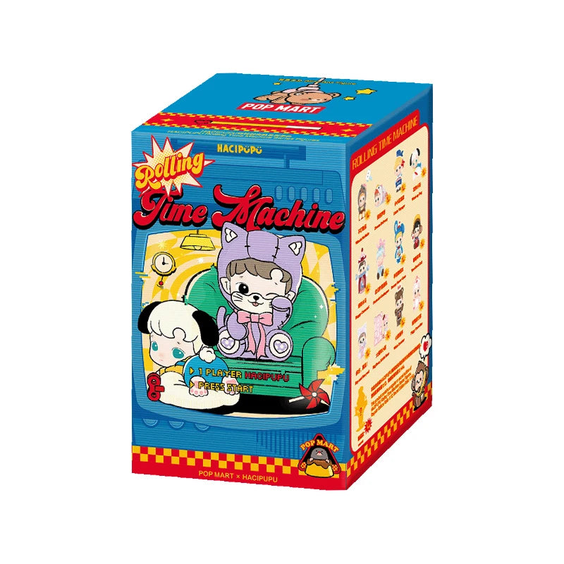 POP MART HACIPUPU Rolling Time Machine Series Blind Box Figure