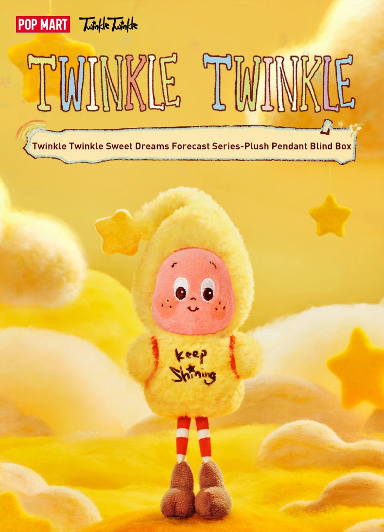 POP MART Combo – Twinkle Sweet Dreams Forecast Pendant + Gifts From Stars Blind Box