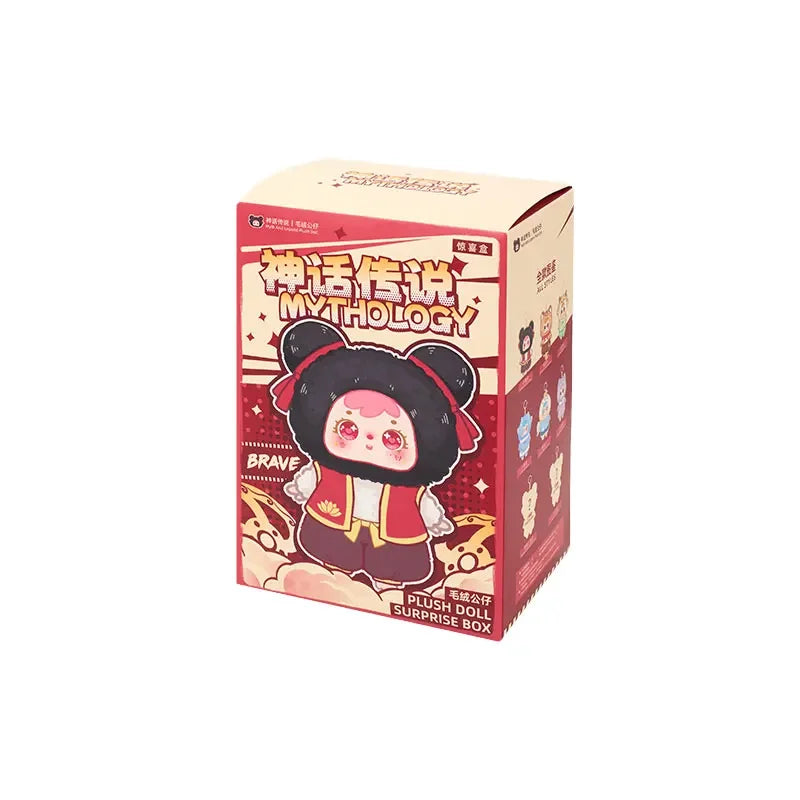 Samuel X Nezha Ao Bing Blind Box – official red series packaging with Nezha artwork