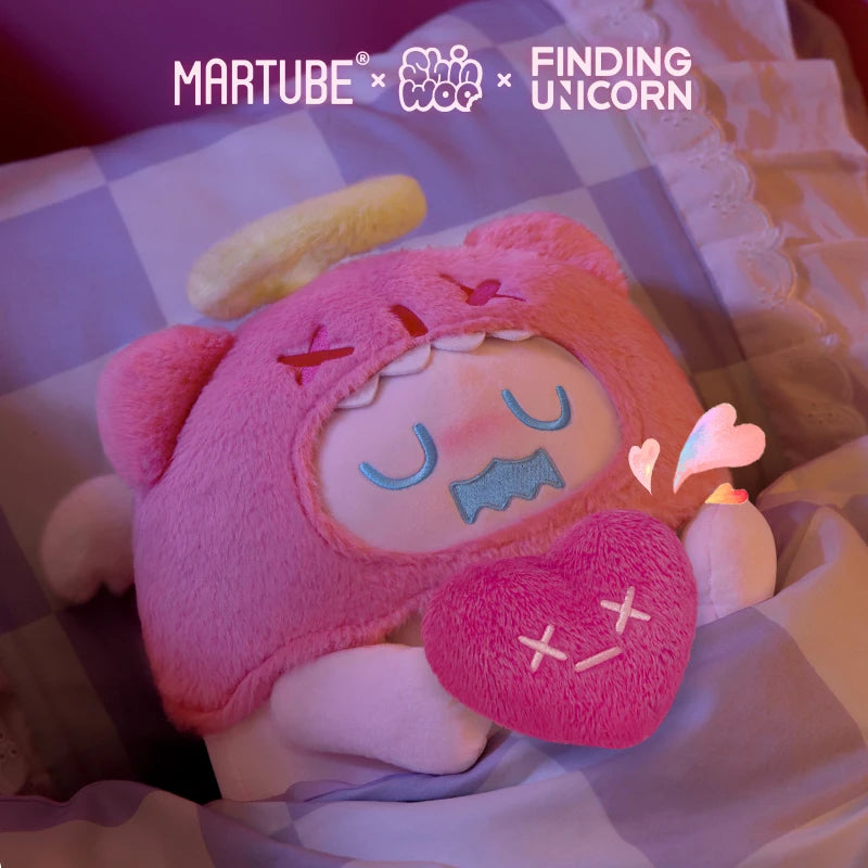 Finding Unicorn ShinWoo Luminous Fluffy Plush Doll Glow-in-the-Dark Collectible
