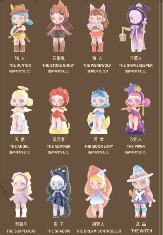 nan blind box vinyl figure, sealed mystery packaging, product photo for collectors in NZ