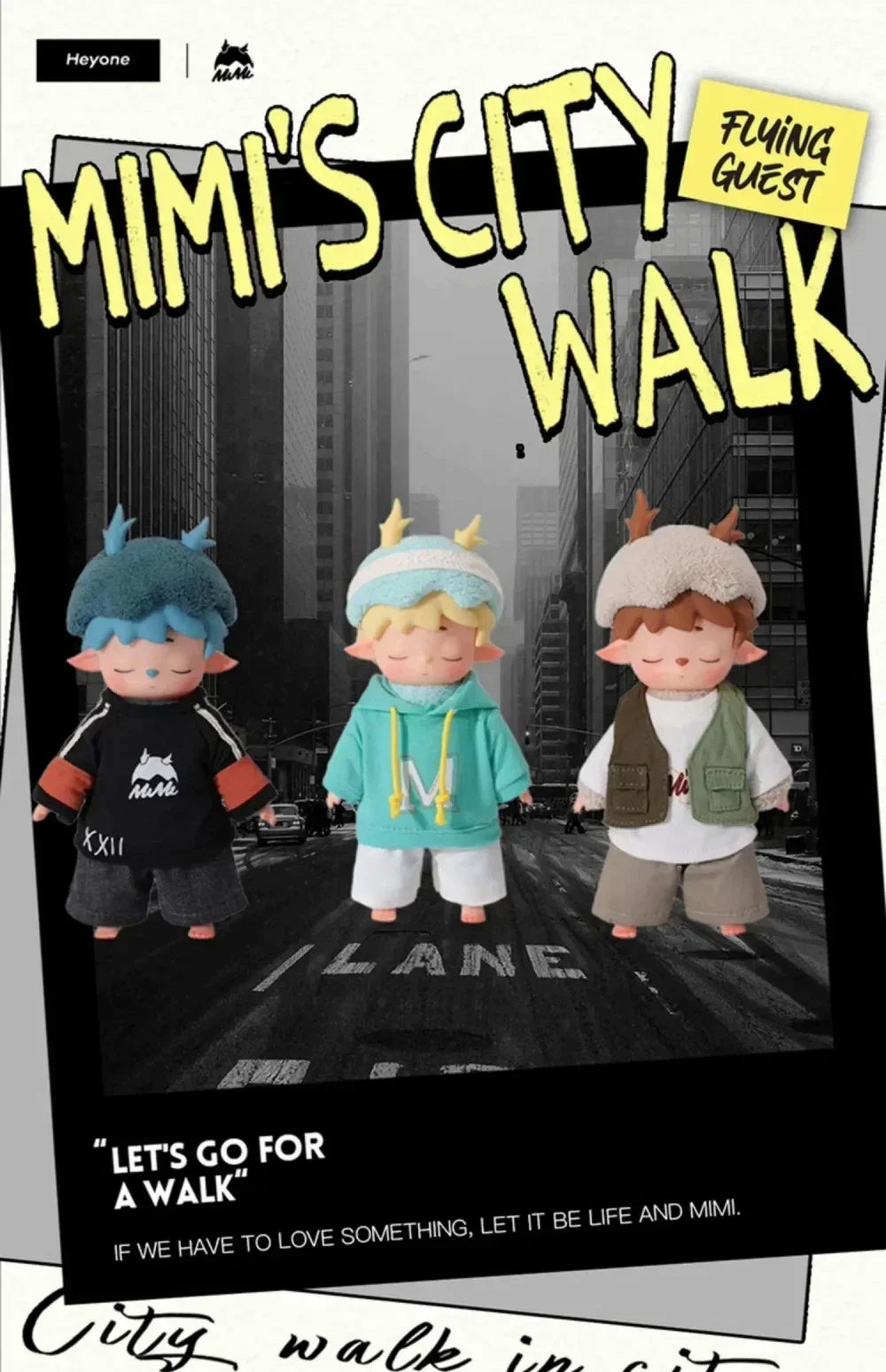 Mimi Citywalk Series Collectible Figure