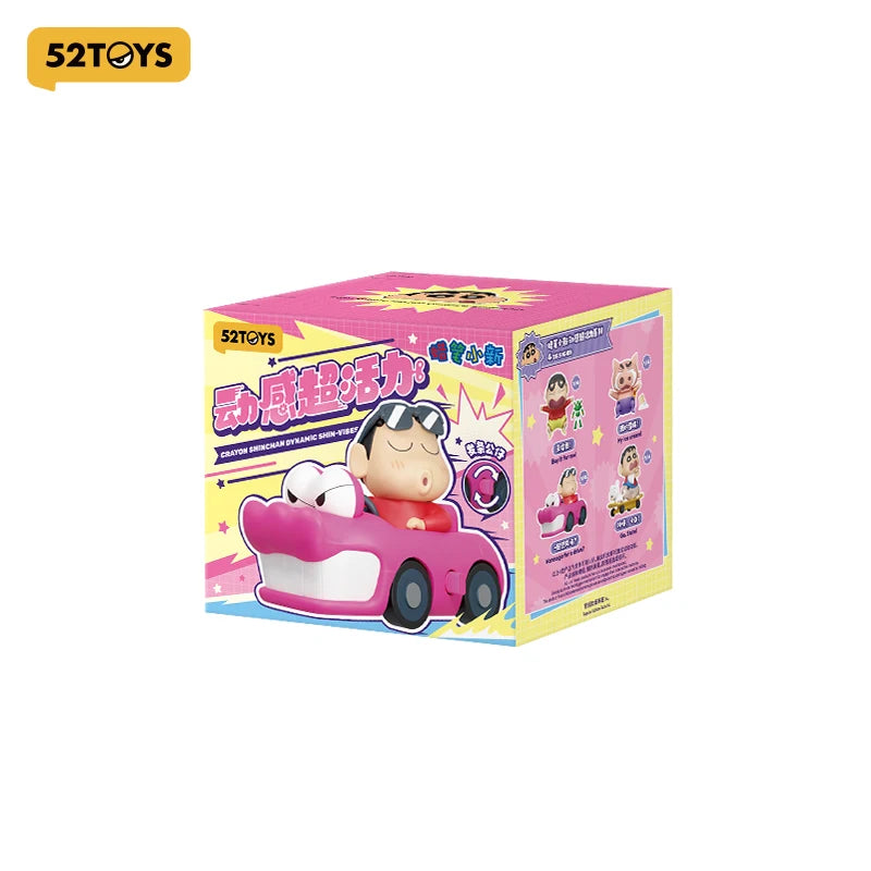 52TOYS Crayon Shinchan Dynamic Shin-Vibes Blind Box Mystery Collectible Toy