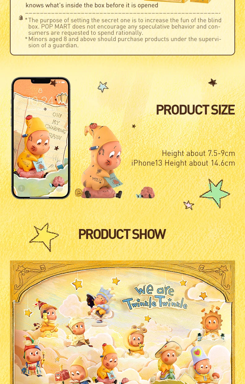 POP MART We Are Twinkle Twinkle Series Blind Box Figures