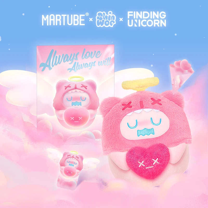 Finding Unicorn ShinWoo Luminous Fluffy Plush Doll Glow-in-the-Dark Collectible