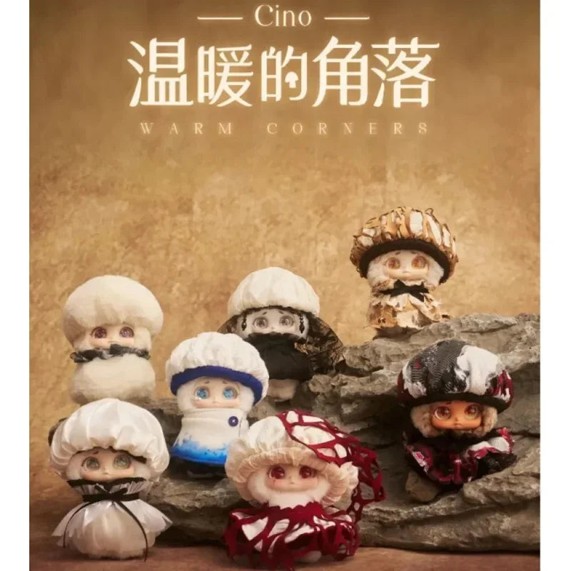 Cino Cino – Warm Corner Series Plush Blind Box (14–15cm) blind box vinyl figure, sealed mystery packaging, product photo for