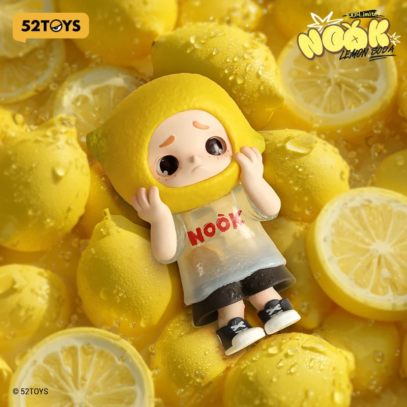 52TOYS NOOK Lemon Soda Limited Edition Collectible Figure – 8.5cm