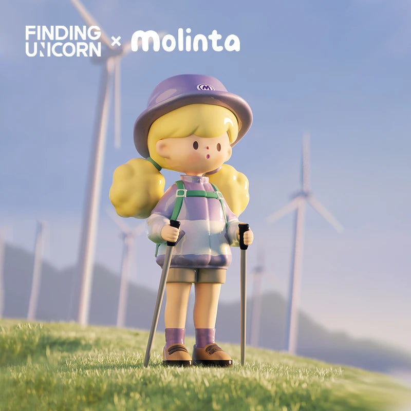 Finding Unicorn Molinta Camping Vlog Series Blind Box Collectible Figures