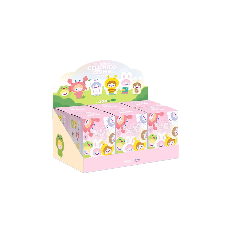 Finding Unicorn CELL RiCO Happy Fluffy Series Plush Blind Box – Collectible Mystery Plush