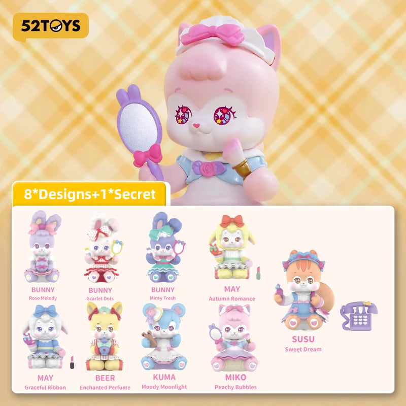 52TOYS 52TOYS Fuwa Fuwa Glamour Cutie Series Blind Box Anime Figure Collectible product photo for collectors in NZ