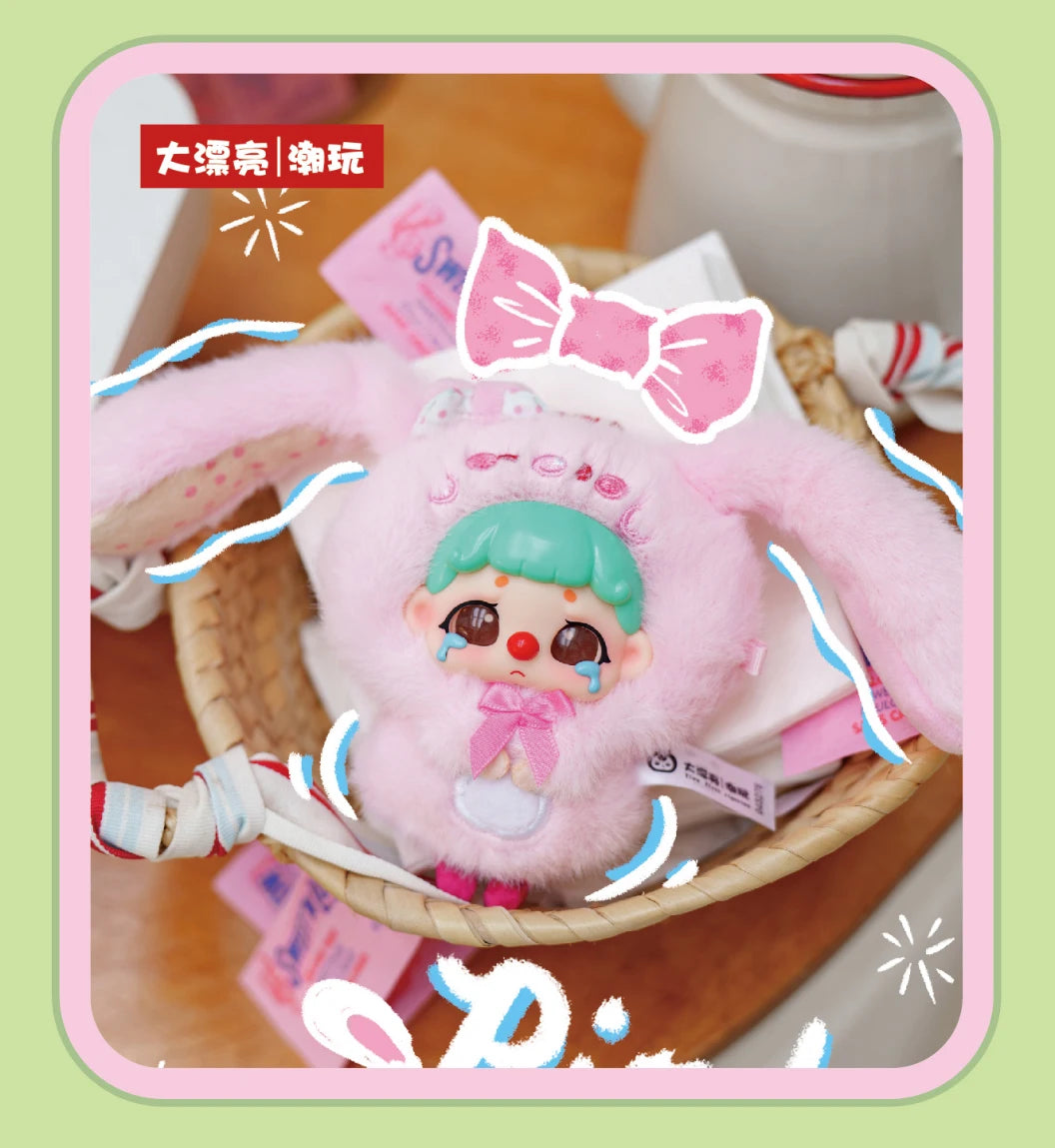 Kiki Plush Zoo Series Blind Box Mystery Box Anime Cartoon Doll Keychain Backpack Pendant Trendy Toys Halloween Christmas Gift