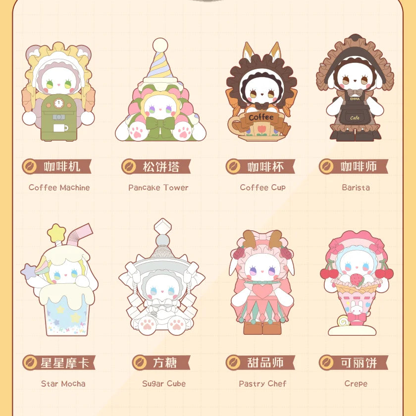 EMMA – Secret Forest Coffee Shop Series Blind Box Figure
