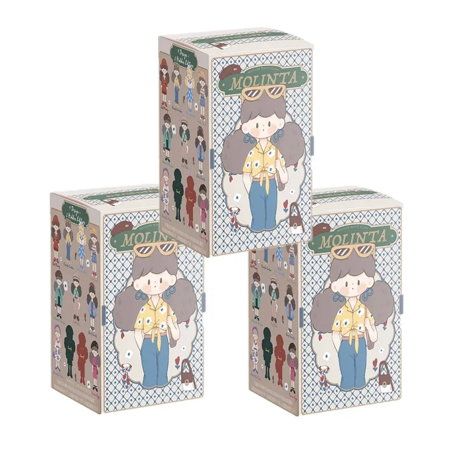Finding Unicorn Molinta Retro Girls Series Blind Box Figure