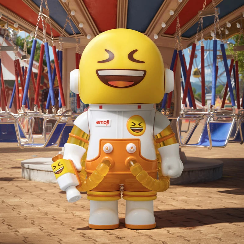 POP MART MEGA SPACE MOLLY × emoji Series Blind Box – Kawaii Collectible Figure
