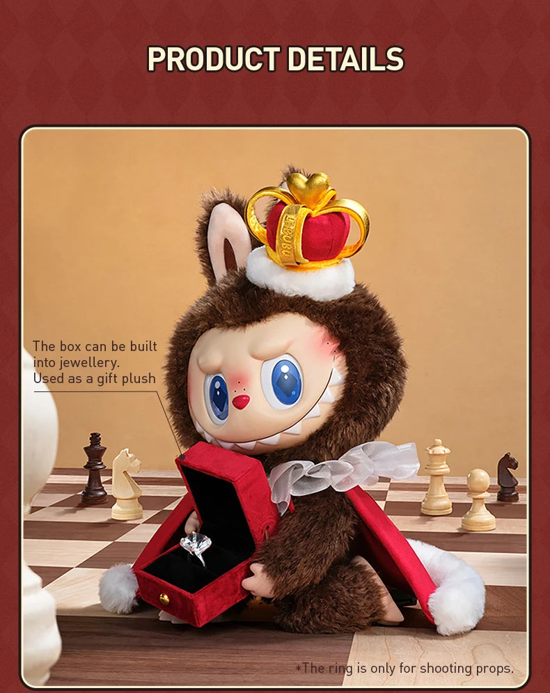 POP MART THE MONSTERS Let’s Checkmate Series Vinyl Plush Doll