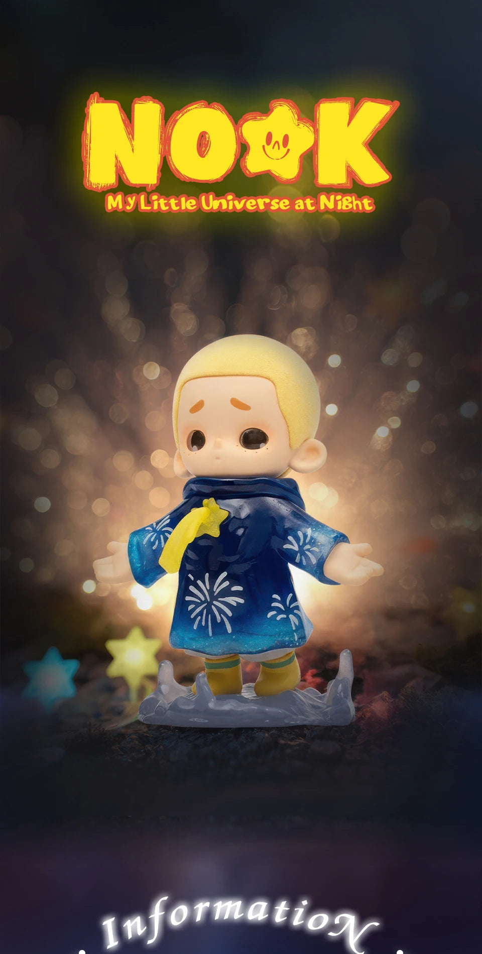 52TOYS NOOK My Little Universe at Night Series Blind Box Figures