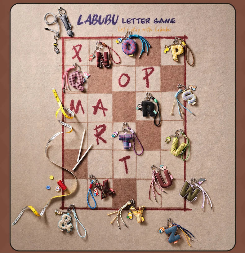 POP MART Labubu The Monsters Pin for Love Letter Pendant Blind Box (Pre-Order)