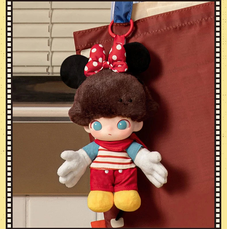 POP MART DIMOO WORLD × DISNEY Series Vinyl Plush Keychain Blind Box