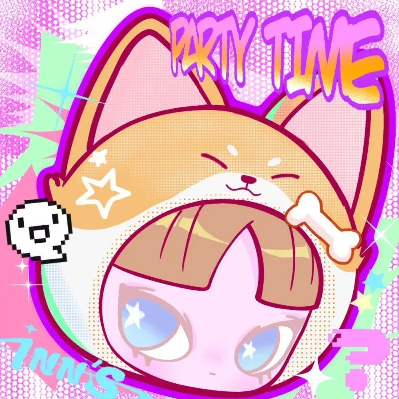 nan blind box vinyl figure, sealed mystery packaging, product photo for collectors in NZ