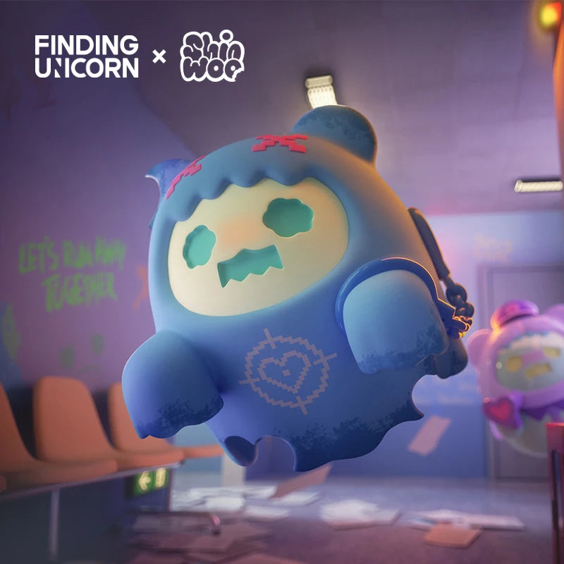 ShinWoo x Finding Unicorn BADDY BEAR TOWN Series Blind Box – Collectible Mystery Figures