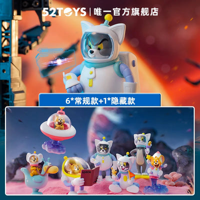 52TOYS Tom and Jerry: Space Travel Series – Blind Box by 52TOYS blind box vinyl figure, sealed mystery packaging, product pho