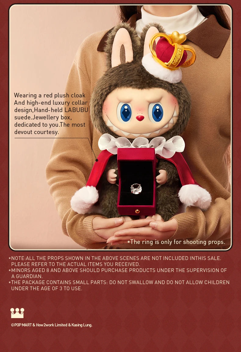 POP MART THE MONSTERS Let’s Checkmate Series Vinyl Plush Doll