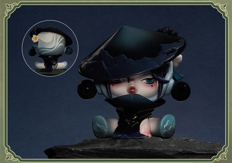 POP MART SKULLPANDA The Ink Plum Blossom Blind Box Figure