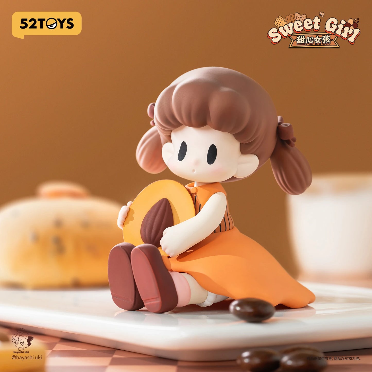 52TOYS 52TOYS UKI’s Doll Sweet Girl Blind Box Mystery Collectible Figure blind box vinyl figure, sealed mystery packaging, pr