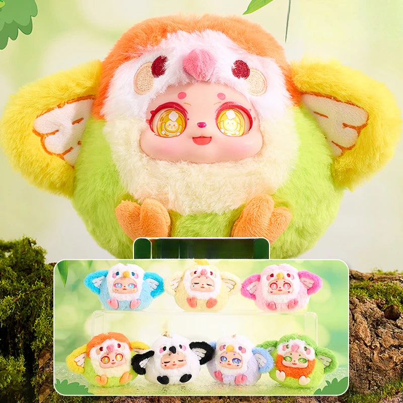 BBpote Parrot Family Series Pendant Blind Box Collectible Figures