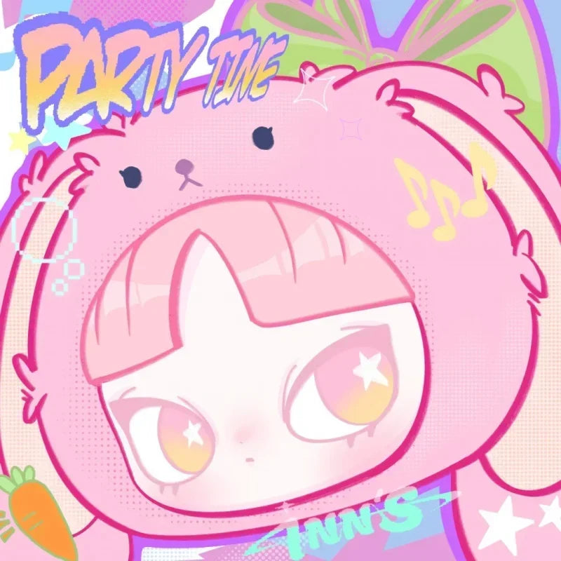 INN’S LET’S PERTY Series Blind Box Mystery Anime Figure Collectible Toy