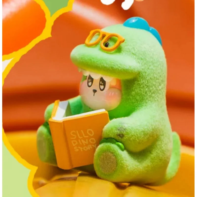 THE SLLO Dinosaur Hairy Dragon Series Blind Box Figure