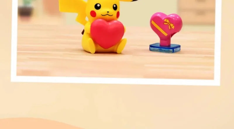 KEEPPLEY Pokémon Street Series Building Blocks Pikachu Eevee Psyduck