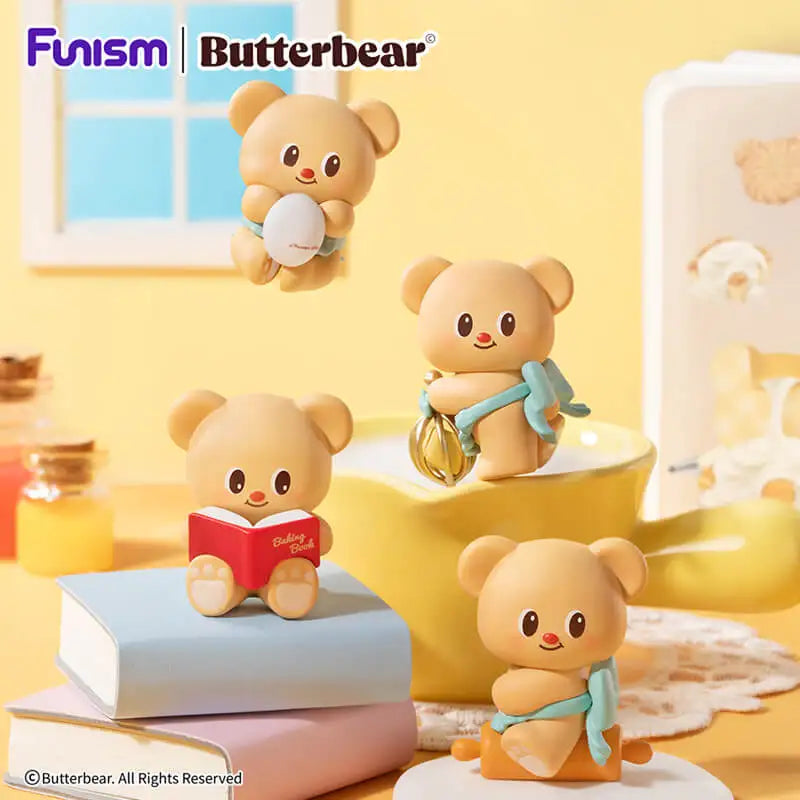 FUNISM Butterbear Baked with Love Cubby Face Blind Box Figures