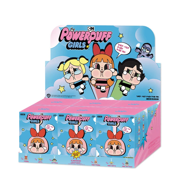 POP MART CRYBABY x Powerpuff Girls Vinyl Face Plush Blind Box