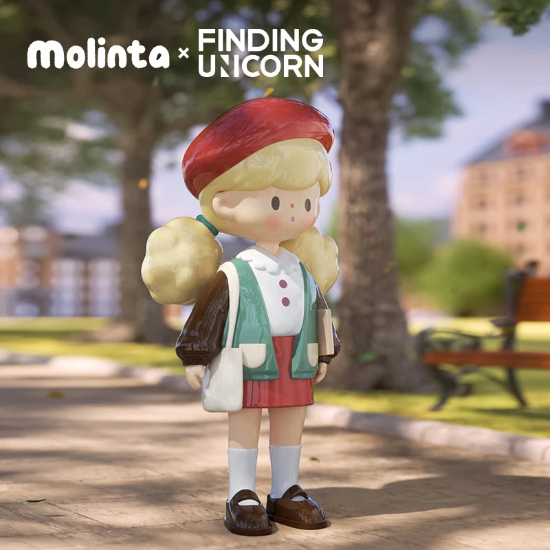 Popcorn Sister Molinta Colleges Series Blind Box Figure
