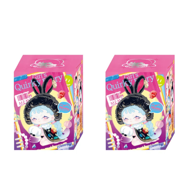 MEMESOO Girl’s Quirky Diary Series Blind Box Collectible Figures