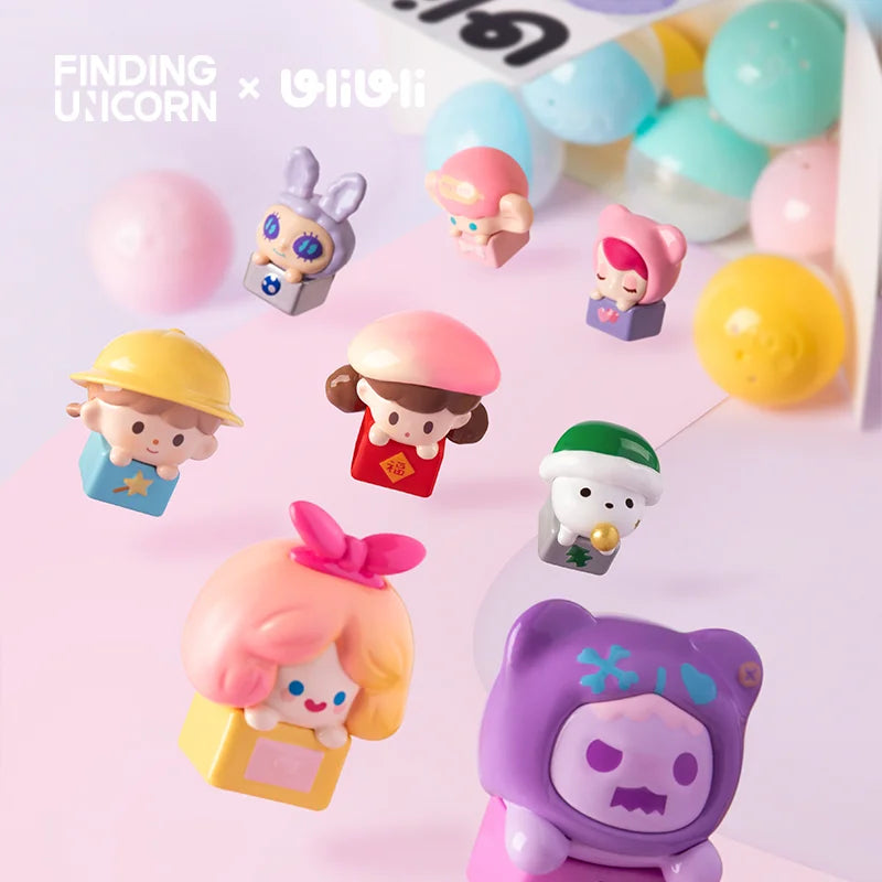 Finding Unicorn Finding Unicorn UliUli All-Star Gift Series Blind Box – Collectible Mystery Figures blind box vinyl figure, s