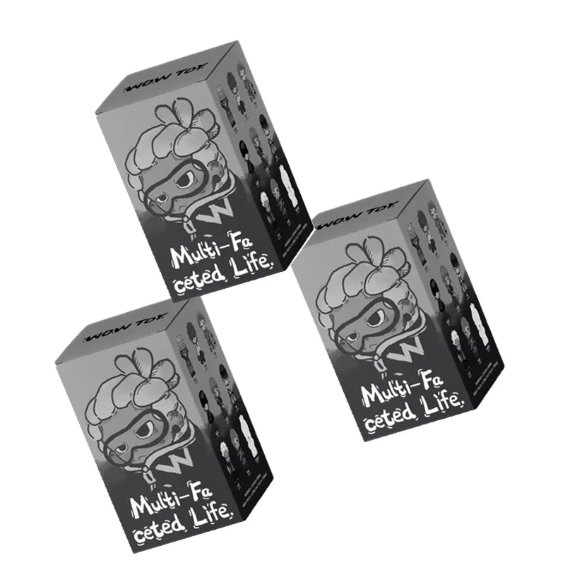 Cool Boy JD Multi Faced Life Series Blind Box Collectible Figures