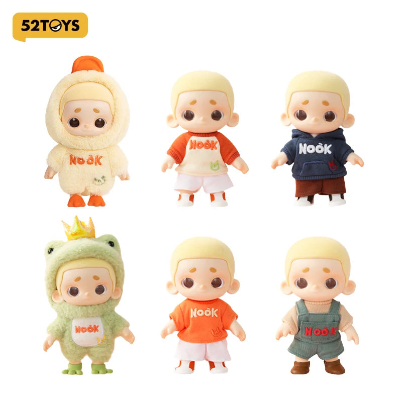 52TOYS NOOK Plush Doll Series – Mystery Blind Box Collectible Figure