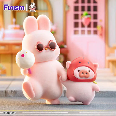 FUNISM MOMO Bunny Strawberry Town Series Blind Box Figures