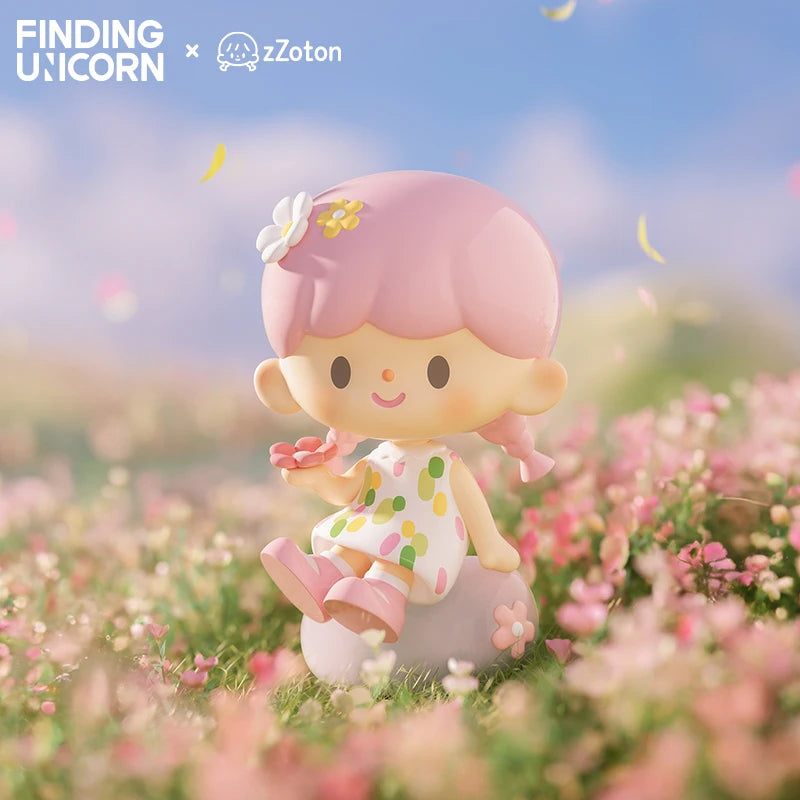 Finding Unicorn zZoton Garden Spring Tour Series Blind Box – Collectible Mystery Figures