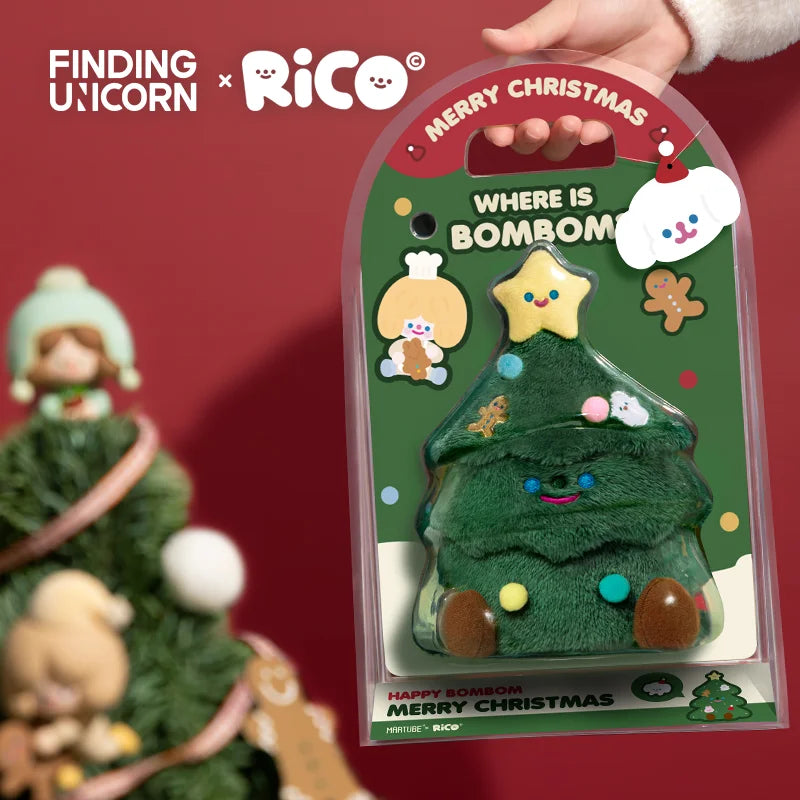 Finding Unicorn RiCO Christmas Tree Plush Figure – Holiday Decoration Collectible