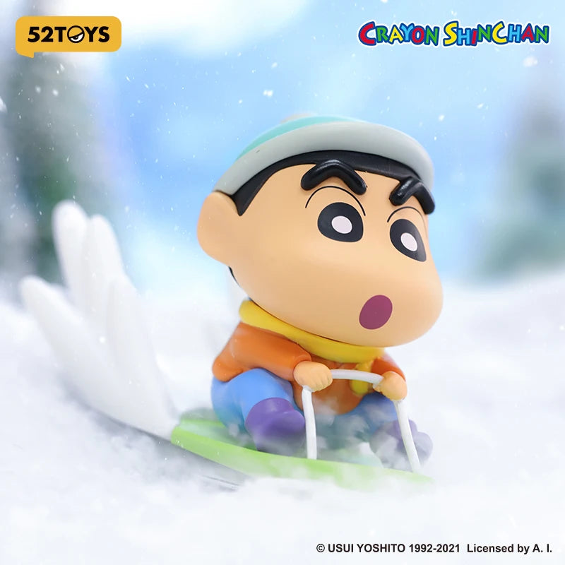 52TOYS Crayon Shinchan Daily Life Series 2 Blind Box Mystery Anime Figure