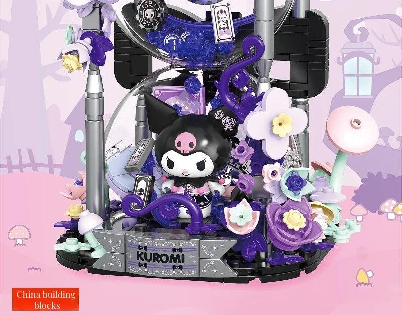 TOPTOY Sanrio Kuromi Whispering Wishes Micro Building Blocks