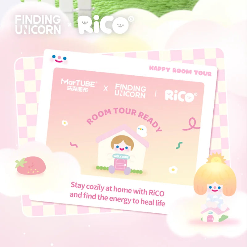 FINDING UNICORN RiCO Happy Room Tour Doll