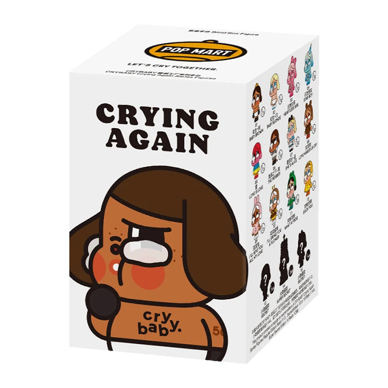 POP MART CRYBABY Crying Again Series Blind Box Figures
