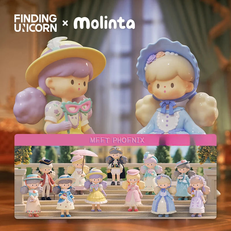 Molinta Series Finding Unicorn Molinta Back To Rococo Series Blind Box Mystery Anime Figure Collectible Toy product photo for