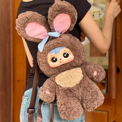 Samuel Cute Pet Backpack 600% Plush Blind Box Figure